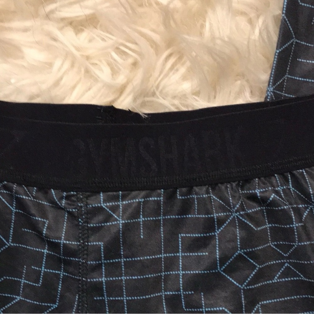 Gymshark - Black and Blue - Ambition - Geometric Leggings - Picture 7 of 7